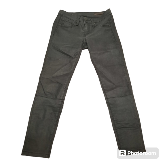 rag & bone (Size 26) Lace Up Jean Black - Picture 2 of 8